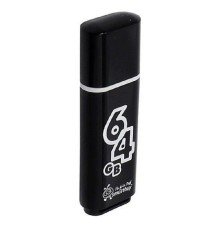 Smartbuy USB Drive 64GB Glossy series Black SB64GBGS-K