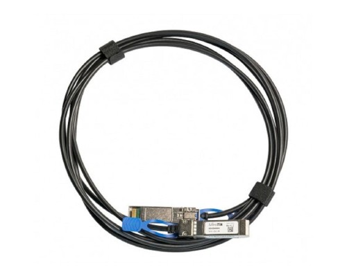 [Сетевое оборудование] MikroTik XS+DA0001 Direct attach cable Кабель SFP/SFP+/SFP28(1Gbit/10Gbit/25Gbit), 1m