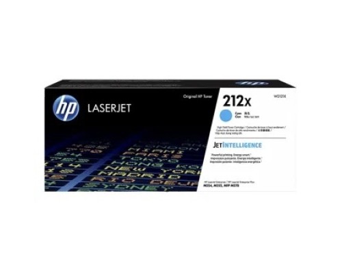 [Расходные материалы] Картридж лазерный HP 212X W2121X голубой для HP CLJ Enterprise M554/M555