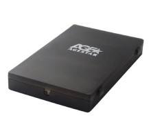 AgeStar SUBCP1 (BLACK) Корпус Black / Пластик / USB 2.0 / SATA Внешний бокс HDD/SSD 2.5 