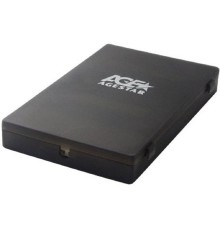 AgeStar SUBCP1 (BLACK) Корпус Black / Пластик / USB 2.0 / SATA Внешний бокс HDD/SSD 2.5 