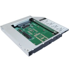 AgeStar SMNF2S Сменный бокс для HDD/SSD  SATA металл серебристый 2.5