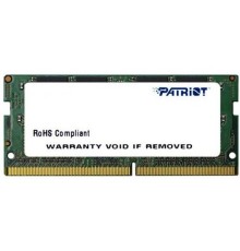 Память DDR4 16Gb 2400MHz Patriot PSD416G240081S RTL PC4-19200 CL17 SO-DIMM 260-pin 1.2В