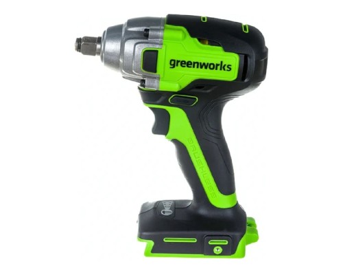 [Дрели, Шуруповерты, Гайковерты] Greenworks GD24IW400 Гайковерт ударный аккумуляторный, 24V, бесщеточный, без АКБ и ЗУ [3802907]