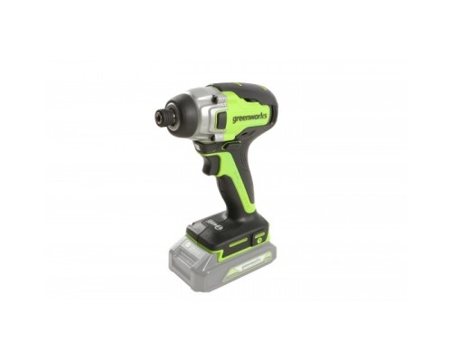 [Дрели, Шуруповерты, Гайковерты] Greenworks GD24ID3 Винтоверт ударный аккумуляторный, 24V, бесщеточный, без АКБ и ЗУ [3802807]