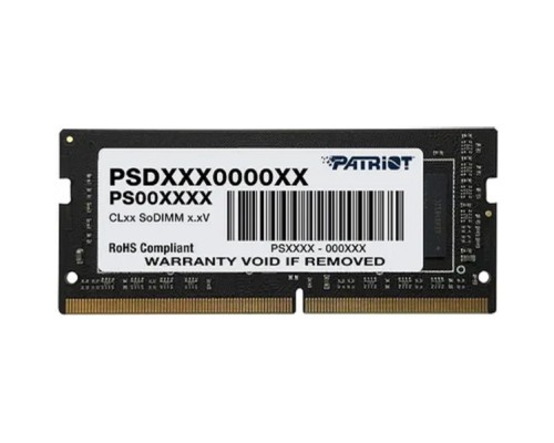 [Модуль памяти] Patriot DDR4 SODIMM 8GB 3200MHz PSD48G320081S 
