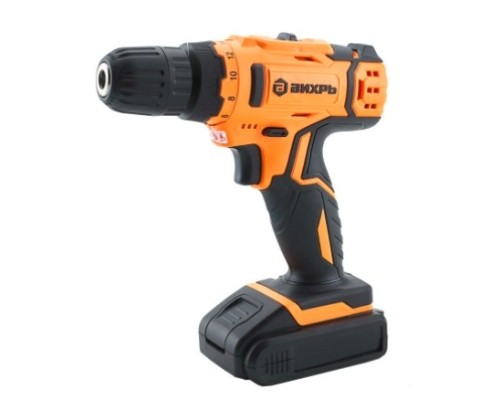 [Дрель, Шуруповерт] Вихрь Дрель-шуруповерт аккумуляторная ДА-18Л-2 (2,0 А/ч) [72/14/16]