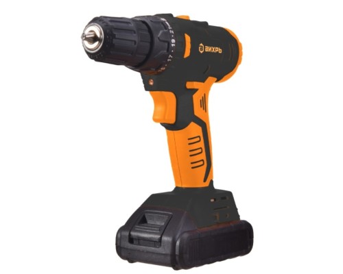 [Дрель, Шуруповерт] Вихрь Дрель-шуруповерт аккумуляторная ДА-18Л-2К/Б (2,0 А/ч) (бесщеточный двигатель) [72/14/22]