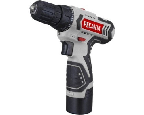 [Дрель, Шуруповерт] Ресанта Дрель-шуруповерт аккумуляторная ДА-12-2Л [75/14/1]