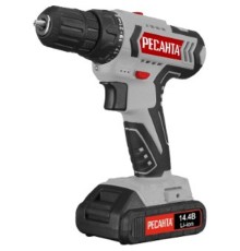 Ресанта Дрель-шуруповерт аккумуляторная ДА-14-2ЛК [75/14/4]