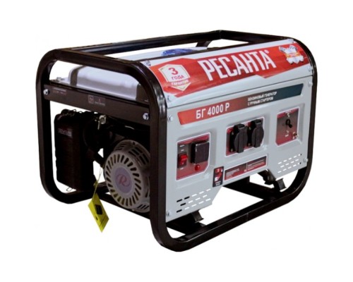 [Huter Генераторы] Ресанта Электрогенератор БГ 4000 Р [64/1/44]