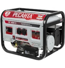 Ресанта Электрогенератор БГ 4000 Э  [64/1/52]