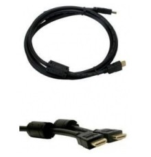 Кабель аудио-видео Buro HDMI 1.4 HDMI (m)/HDMI (m) 1.8м. феррит.кольца черный (HDMI-19M/19M-1.8M-MG)