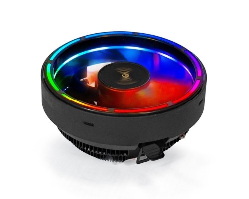 [Вентиляторы] Exegate EX286155RUS Кулер ExeGate Dark Magic EE126A-RGB (Al black coating, LGA775/1150/1151/1155/1156/1200/1700/AM2/AM2+/AM3/AM3+/AM4/FM1/FM2/754/939/940,TDP100W,Fan 120mm,1800RPM,Hydro bearing,4pin,
