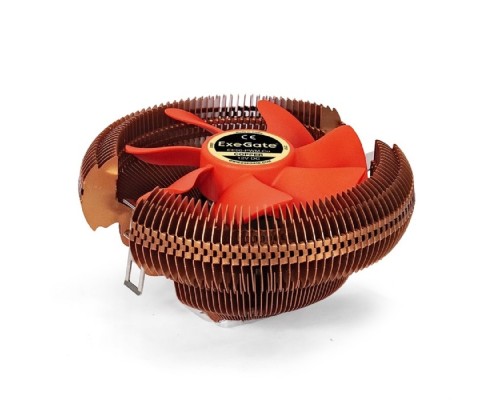 [Вентиляторы] Exegate EX286152RUS Кулер ExeGate Кулер EE90-PWM.Cu (Al+Copper, LGA775/1150/1151/1155/1156/1200/AM2/AM2+/AM3/AM3+/AM4/FM1/FM2/754/939/940, TDP 80W, Fan 90mm, PWM, Hydro bearing, 4pin, 11-24db, 