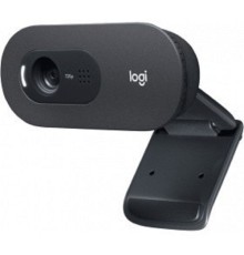960-001372/960-001373 Logitech WebCam C505e { USB 2.0, HD, 1280*720, 2Mpix foto, Mic, Black} (960-001373)
