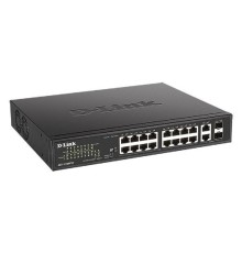 D-Link DES-1018MPV2/A1A Неуправляемый коммутатор с 16 портами 10/100Base-TX и 2 комбо-портами 100/1000Base-T/SFP (16 портов PoE 802.3af/at, PoE-бюджет 247 Вт, дальность до 250 м)