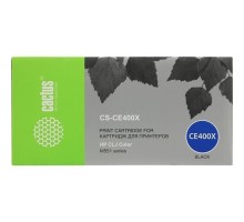 Картридж лазерный Cactus CS-CE400X черный (11000стр.) для HP LJ M551