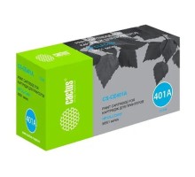 Картридж лазерный Cactus CS-CE401A голубой (6000стр.) для HP CLJ M551