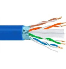 5bites Кабель FS6575-305A-BL витая пара FTP / SOLID / 6CAT / 23AWG / CCA / PVC / BLUE / 305M