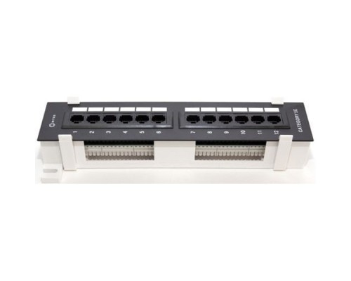 [Монтажное оборудование] 5bites PPU55-04W Патч-панель UTP / 5E / 12P / KRONE / 110 / DUAL IDC / 10