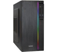 Exegate EX287884RUS ExeGate mEVO-9302-RGB-500W-12 (mATX, БП 500NPX с вент. 12см, 2*USB+1*USB3.0, HD аудио, черный с RGB подсветкой)