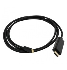 ORIENT Кабель-адаптер C726, USB3.1 Type-C (DisplayPort Alt mode) -> HDMI M, 4K@30Hz, длина 1.8 метра, чёрный (31060)