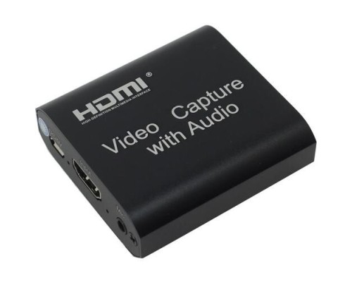 [переходник] ORIENT C705HVC, Адаптер HDMI -> USB2.0, устройство видеозахвата со звуком 1920x1080@30Hz, Audo вход/выход, выход HDMI, поддержка Windows/MacOS/Android, питание 5В, в комплекте USB-кабель пит.(30705)