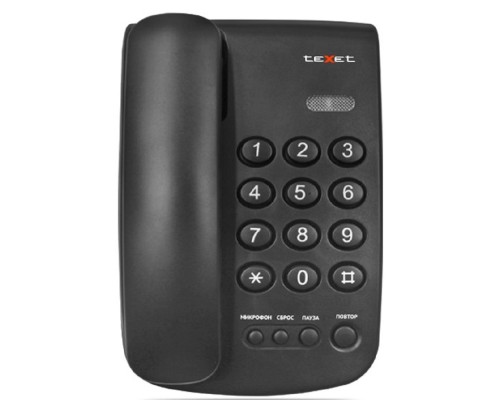 [Телефон] TEXET TX-241 черный