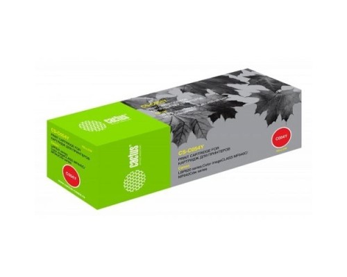 [расходные материалы] Картридж лазерный Cactus CS-C054Y желтый (1200стр.) для Canon LBP 621Cw/623Cdw/641Cw/643Cdw