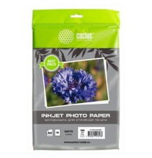 Cactus CS-MA416050ED Фотобумага A4/160г/м2/50л./белый матовое для струйной печати