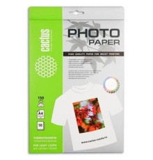 Cactus CS-TD15010 Термотрансфер A4/150г/м2/10л. для светлых тканей