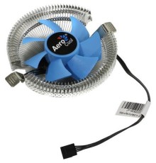 Cooler Aerocool Verkho I 90W(4пин, 775/1155, 12.2-29.7дБ, 1200-2500об/мин, Al PWM/ Clip)