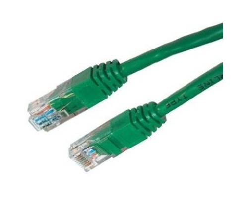 [Аксессуар] Патч-корд TWT UTP кат.5e, с заливными колпачками, 0.3 м, зеленый