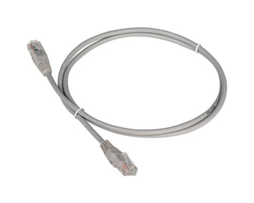 [Аксессуар] Патч-корд TWT UTP кат.5e, с заливными колпачками, 10.0 м, серый