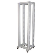 Стойка двухрамная Lanmaster TWT-RACK2-42U-6X6 42U 600ммX600мм серый