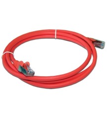 Патч-корд LANMASTER LSZH FTP кат.6, 1.0 м, красный