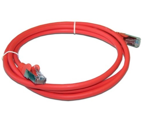 [Аксессуар] Патч-корд LANMASTER LSZH FTP кат.6, 1.0 м, красный