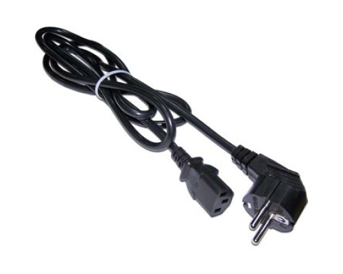 [Аксессуар] Шнур питания C13-Schuko угловая, 3х0.75, 220В, 10А, черный, 2 метра