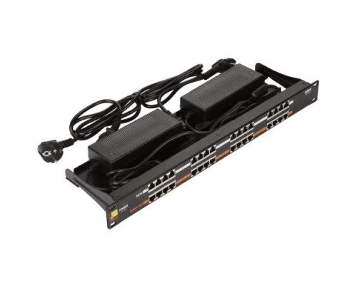 [Монтажное оборудование] Патч-панель Lanmaster POE LAN-PP16-POE/A2 19