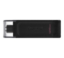 Kingston USB Drive 128Gb DataTraveler 70 Type-C DT70/128GB USB3.0 черный