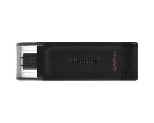 [Носитель информации] Kingston USB Drive 128Gb DataTraveler 70 Type-C DT70/128GB USB3.0 черный