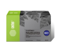 Картридж струйный Cactus CS-EPT8651 черный (8000стр.) для Epson WF5190/5690