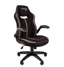 Кресло Chairman   game 19 Россия ткань черн./сер. (7069655 / 7060635)