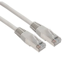 Rexant (18-8101-1) Шнур коммутационный, патч-корд F/UTP RJ45-RJ45, CAT 6, LSZH серый, 0,5м