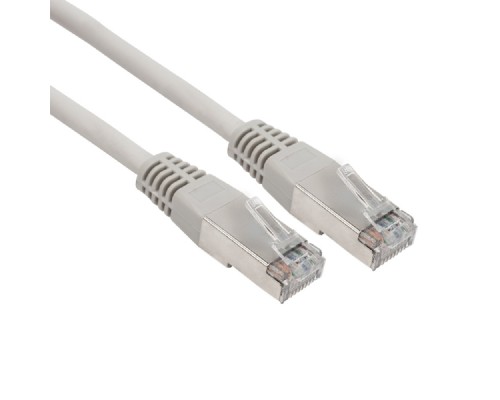 [Патч-корды (сетевые, телефонные)] Rexant (18-8101-1) Шнур коммутационный, патч-корд F/UTP RJ45-RJ45, CAT 6, LSZH серый, 0,5м