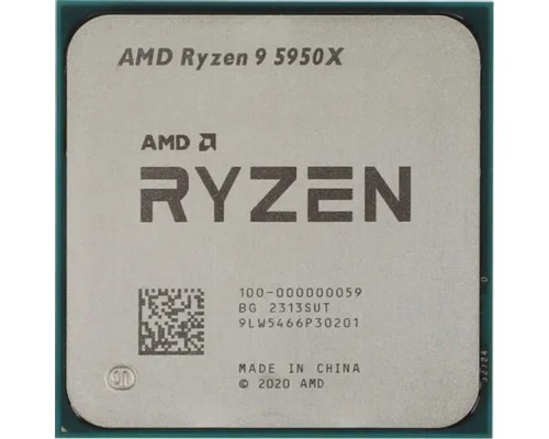[Процессор] CPU AMD Ryzen 9 5950X OEM (100-000000059) {3,40GHz, Turbo 4,90GHz, Without Graphics AM4}