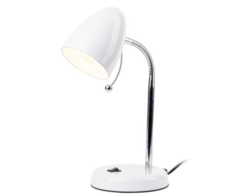 [Настольные светильники] ЭРА Б0047200  Настольный светильник N-116-Е27-40W-W белый