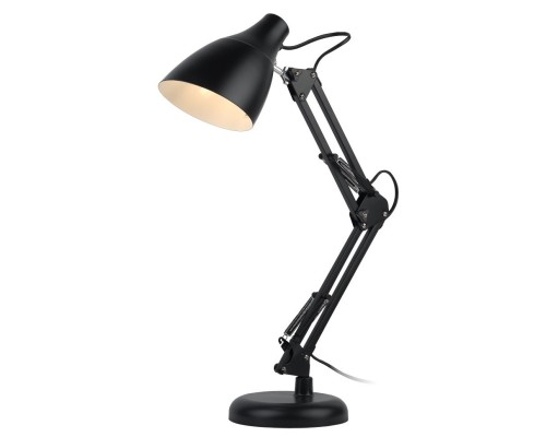 [Настольные светильники] ЭРА Б0047197 Настольный светильник N-123-Е27-40W-BK с основанием черный 