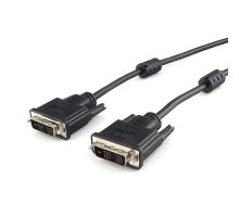 Кабель DVI-D single link Gembird/Cablexpert, 1.8м, 19M/19M, экран, феррит.кольца, пакет ( CC-DVIL-BK-6)